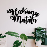 Ukrasni metalni zidni dodatak Hakuna Matata   a.g