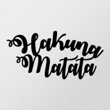 Ukrasni metalni zidni dodatak Hakuna Matata   a.g