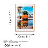 Ukrasna slika od kaljenog stakla UV-1073 - 30 x 45   a.g