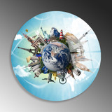 Ukrasna slika od kaljenog stakla UV-1129 a.g