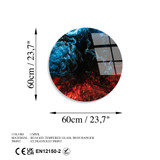 Ukrasna slika od kaljenog stakla UV-1141 a.g