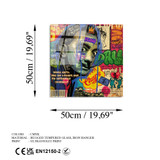 Ukrasna slika od kaljenog stakla UV-817 - 50 x 50   a.g