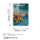 Ukrasna slika od kaljenog stakla UV-997 - 30 x 45 a.g