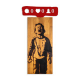 Ukrasni drveni zidni dodatak Banksy - Crying Boys a.g