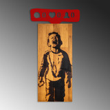 Ukrasni drveni zidni dodatak Banksy - Crying Boys a.g