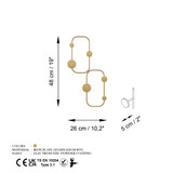 Metalna zidna kuka Bubamara-A a.g Metalna zidna kuka Bubamara-A a.g