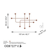 Metalna zidna kuka Samara-C a.g Metalna zidna kuka Samara-C a.g