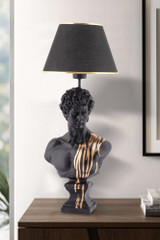 Stolna lampa Dawud – Crni   a.g