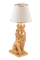 Stolna lampa Kralj lavova - bijeli a.g