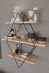 Zidna polica Prizma Raf, Büyük Boy Salon Tipi 2 a.g