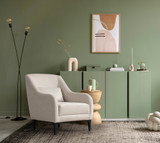 Wing Chair Astana - Ecru   a.g Wing Chair Astana - Ecru   a.g