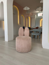 Wing Chair Zeko - Ružičasta   a.g