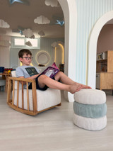 Wing Chair Kidi - Bijeli a.g Wing Chair Kidi - Bijeli a.g