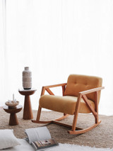 Wing Chair Nini Sallanan - žuta a.g Wing Chair Nini Sallanan - žuta a.g