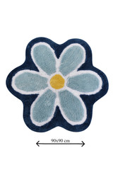 Akrilni otirač Cvijet – Plava. Akrilni otirač Cvijet – Plava.