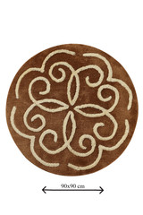 Akrilni otirač Oreo - karamela. Akrilni otirač Oreo - karamela.