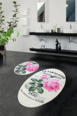 Set otirača (2 komada) Jardiner Ovalni. Set otirača (2 komada) Jardiner Ovalni.