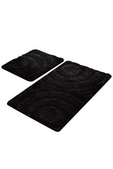 Set akrilnih otirača (2 komada) Talas - crna. Set akrilnih otirača (2 komada) Talas - crna.