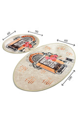 Set otirača (2 komada) Kafić DJT. Set otirača (2 komada) Kafić DJT.