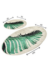 Set otirača (2 komada) cvjetić. Set otirača (2 komada) cvjetić.