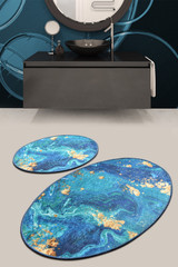 Set otirača (2 komada) Mramoriranje. Set otirača (2 komada) Mramoriranje.