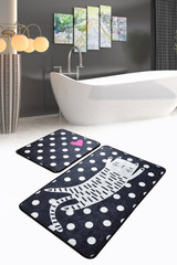 Set otirača (2 komada) Pjegava mačka. Set otirača (2 komada) Pjegava mačka.