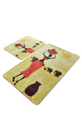 Set otirača (2 komada) Elefante. Set otirača (2 komada) Elefante.