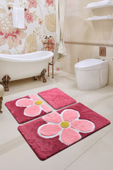 Set akrilnih otirača (3 komada) Cvijet – Fuksija. Set akrilnih otirača (3 komada) Cvijet – Fuksija.