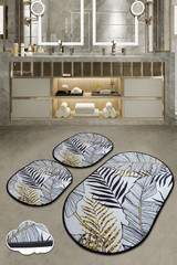 Set otirača (3 komada) Biljni. Set otirača (3 komada) Biljni.