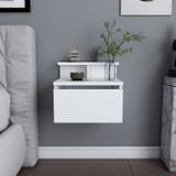 Noćni ormarić Alice - Bijela.