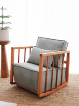 Wing Chair Sallanan - Plava.