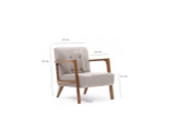 Wing Chair Kemer - Krem
