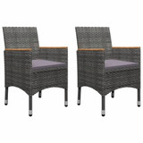 5-dijelni vrtni blagovaonski set sivi 3068748