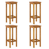5-dijelni vrtni barski set od masivnog bagremovog drva 3154385