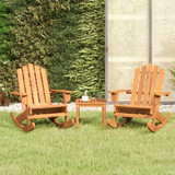 3-dijelna vrtna garnitura Adirondack masivno bagremovo drvo 3152127