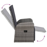 9-dijelni vrtni blagovaonski set s jastucima sivi 3099498