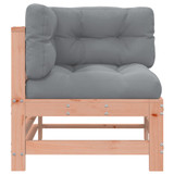 Kutna sofa od masivnog drva duglazije s jastucima 825658 Kutna sofa od masivnog drva duglazije s jastucima 825658