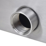 Pravokutna vodopadna fontana za bazen od nehrđajućeg čelika 45 cm Pravokutna vodopadna fontana za bazen od nehrđajućeg čelika 45 cm