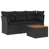 -4-dijelni-set-vrtnih-sofa-od-poliratana-s-jastucima-crni 3255796