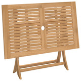 Sklopivi vrtni stol 120 x 70 x 75 cm od masivnog drva bagrema 365745
