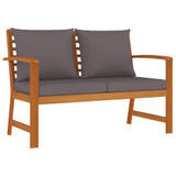 4-dijelni vrtni blagovaonski set s jastucima od bagremovog drva 3154979