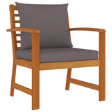4-dijelni vrtni blagovaonski set s jastucima od bagremovog drva 3154979
