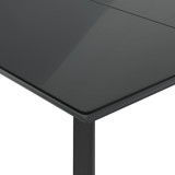 5-dijelni vrtni blagovaonski set sivi od poliratana 3212133