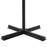 Vrtni suncobran s aluminijskom šipkom 500 cm bordo 44476