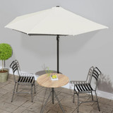 Balkonski suncobran s aluminijskom šipkom 300x155 cm 44591