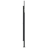 Bočna tenda na uvlačenje antracit 200 x 600 cm 4004853