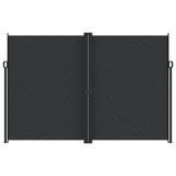 Bočna tenda na uvlačenje crna 220 x 1000 cm 4004774