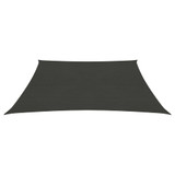 311104 Sunshade Sail 160 g/m² Anthracite 3/4x3 m HDPE 311104