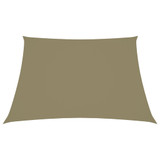 Jedro protiv sunca od tkanine Oxford pravokutno 2 x 2,5 m Beige 135144
