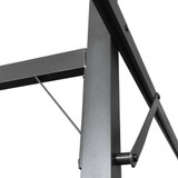 Pergola s pomičnim krovom antracit 295 x 292 x 230 cm 360116